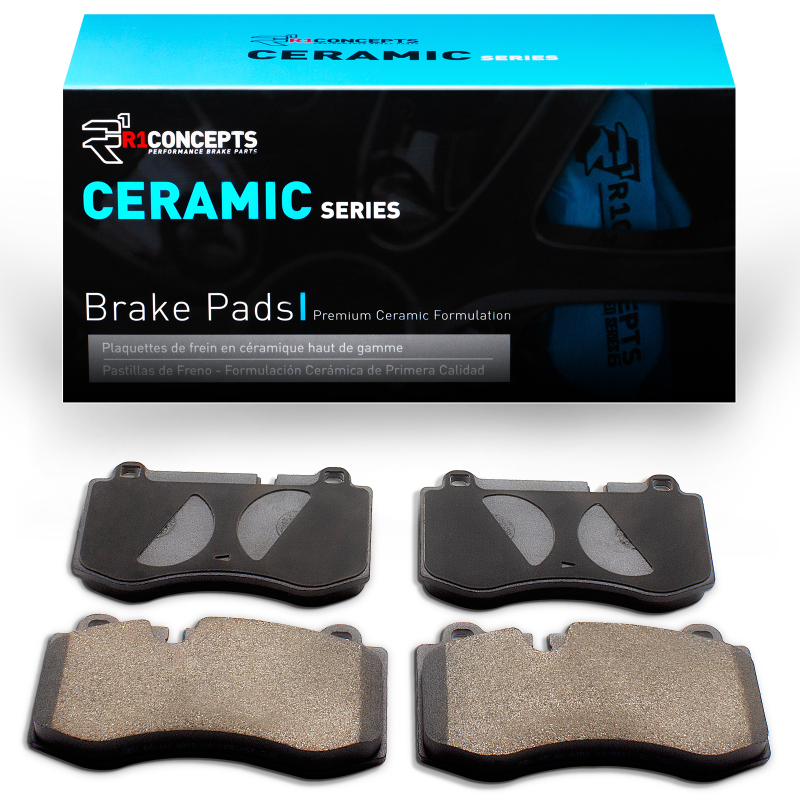 Mercedes-Benz SL550 Brake Pads - Front - R1 Concepts - Ceramic - `07-`14